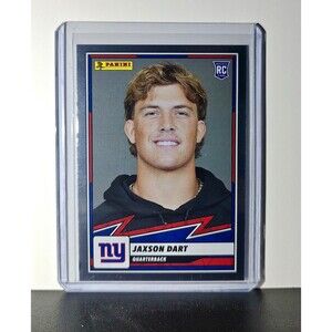 Jaxson Dart Rookie 2025 Panini NFL #81 Foil Sticker Card New York Giants